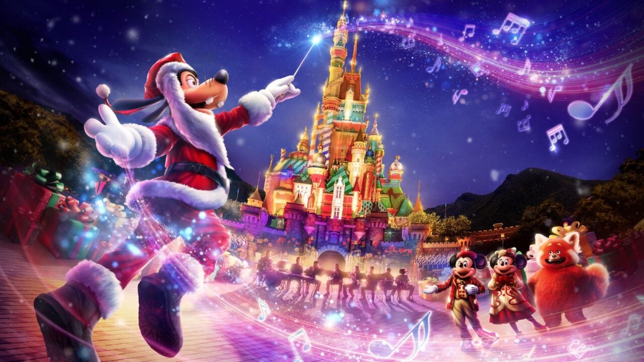 Disney Christmas Live In Concert 26 Kv Horizontal 16X9 1 | 2026 Hong Kong Disneyland Christmas And Countdown: Frozen Winter Market And Concert Disney Christmas Live In Concert! Key Visual At The Castle Stage