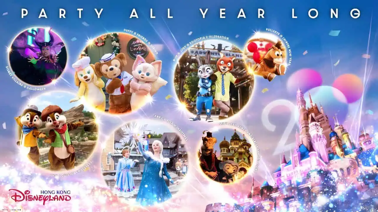 Hong Kong Disneyland 20th Anniversary Celebration